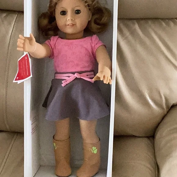 American Girl Doll in Blue Box with Red Band - Picture 9 of 10